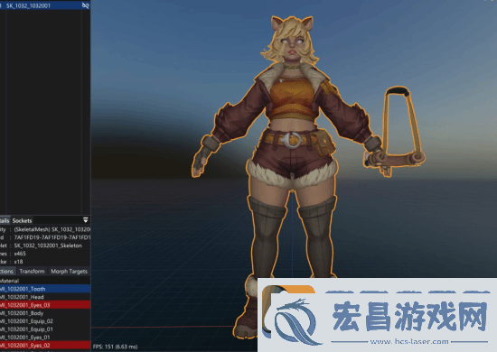 玩家拆解漫威争锋角色3D模型