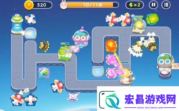 保卫萝卜4太空穿越第30关通关攻略