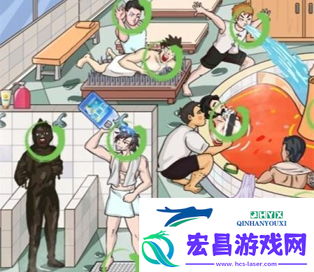 汉字找茬王洗浴之王怎么过