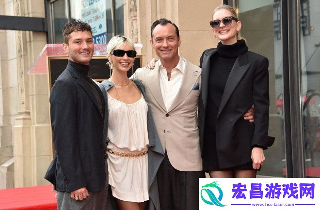 裘德·洛好莱坞星光大道留星