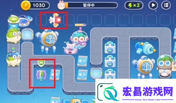 保卫萝卜4太空穿越第30关通关攻略
