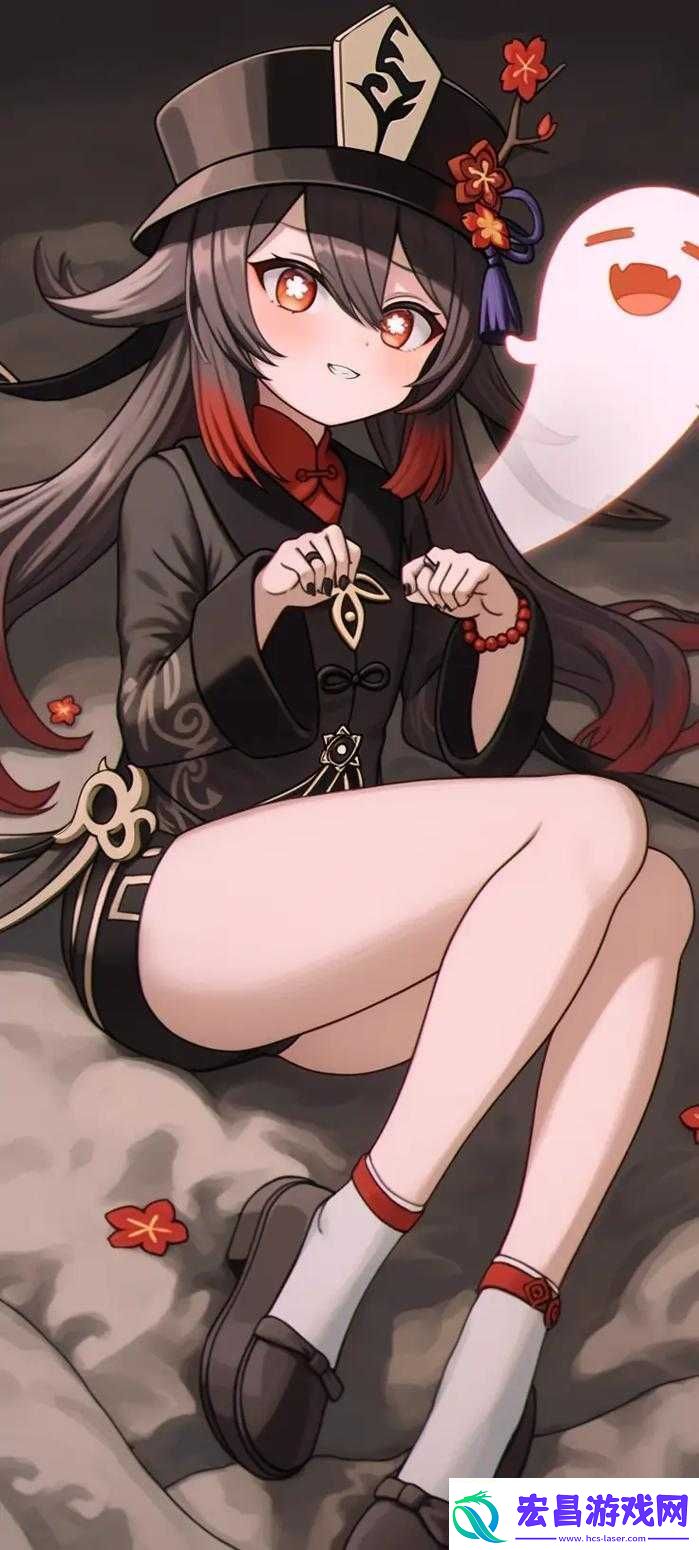 触手怪竟神奇般地进入胡桃那特殊的尿孔里啦