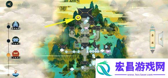 剑网3指尖江湖少林寺江湖秘攻略位置汇总