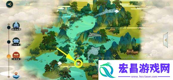 剑网3指尖江湖少林寺江湖秘攻略位置汇总