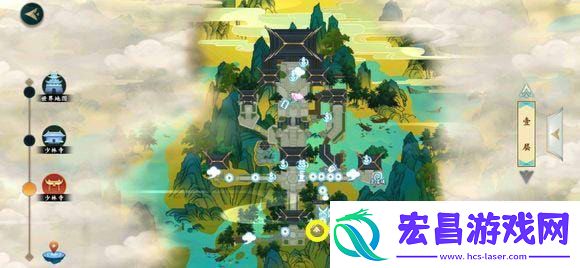 剑网3指尖江湖少林寺江湖秘攻略位置汇总