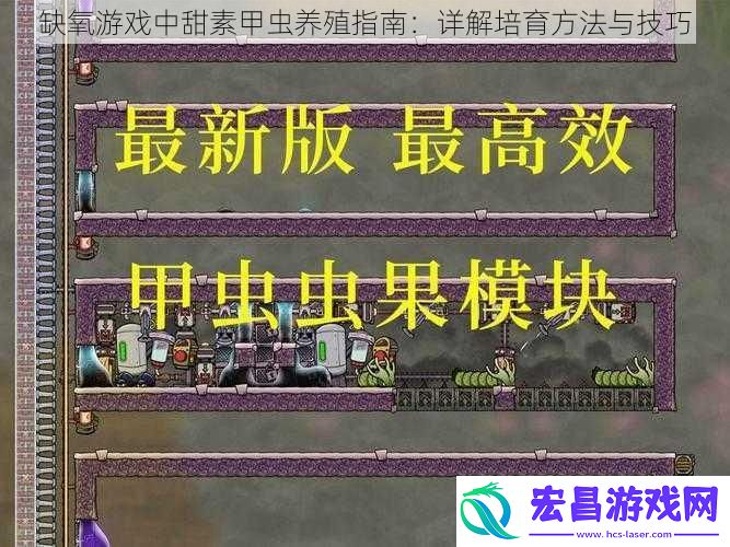 缺氧游戏中甜素甲虫养殖指南