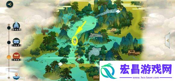 剑网3指尖江湖少林寺江湖秘攻略位置汇总