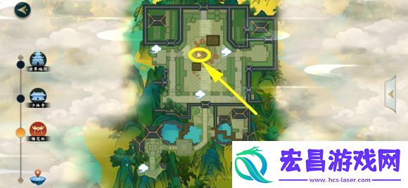 剑网3指尖江湖少林寺江湖秘攻略位置汇总