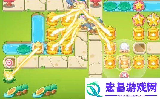 保卫萝卜4浪漫七夕第20关怎么玩