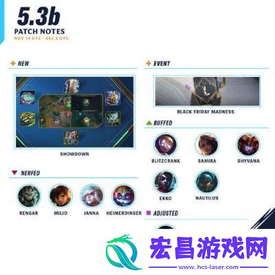 英雄联盟手游5.3d版本更新内容详解【2022年更新】