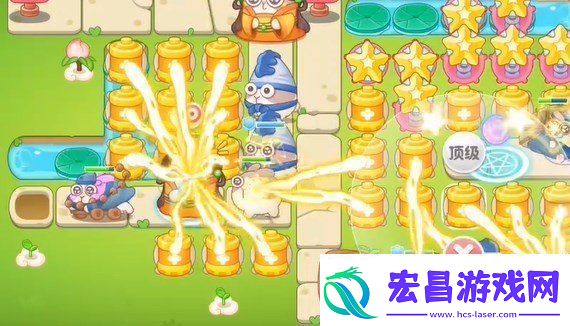 保卫萝卜4浪漫七夕第20关怎么玩