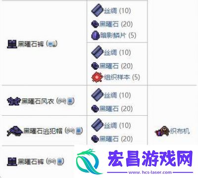 泰拉瑞亚头盔与面具