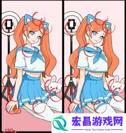 疯狂梗传美女找不同90通关攻略