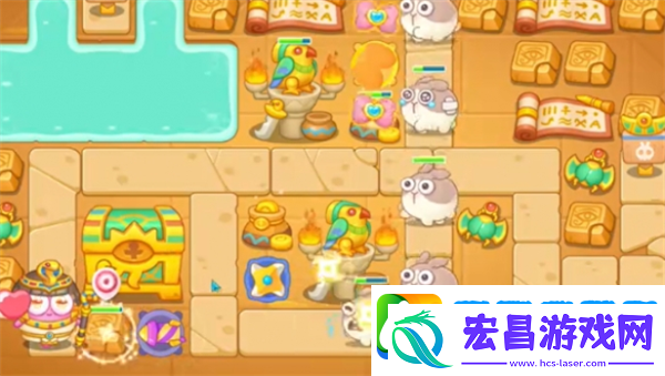 保卫萝卜4法老归来第10关图文攻略