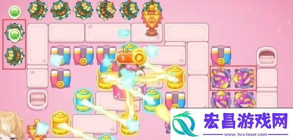 保卫萝卜4秋妃传第31关攻略