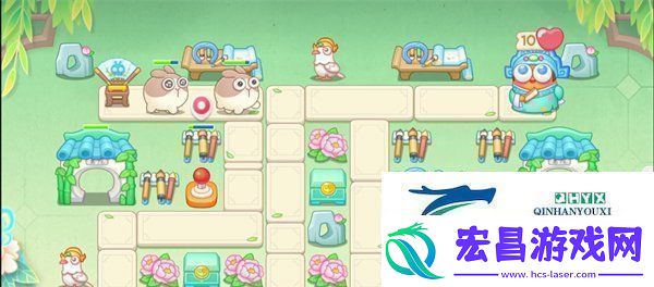 保卫萝卜4梁波波与祝秋秋第一关攻略