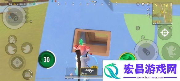 香肠派对喵沙岛绿洲地区楼层防守与进攻玩法