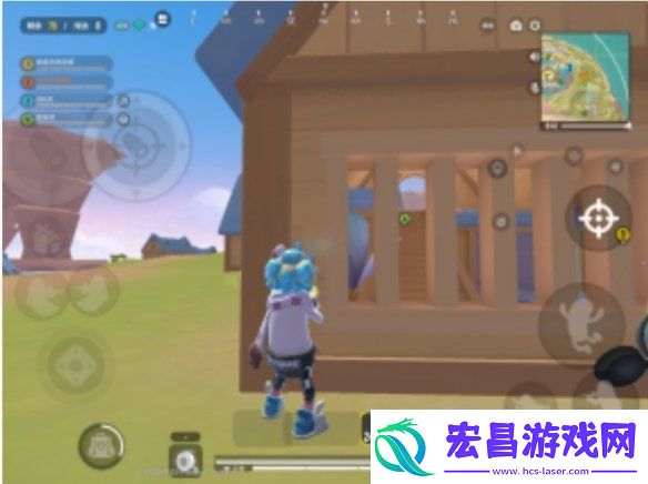 香肠派对喵沙岛绿洲地区楼层防守与进攻玩法