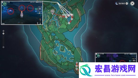 原神珊瑚真珠分布图