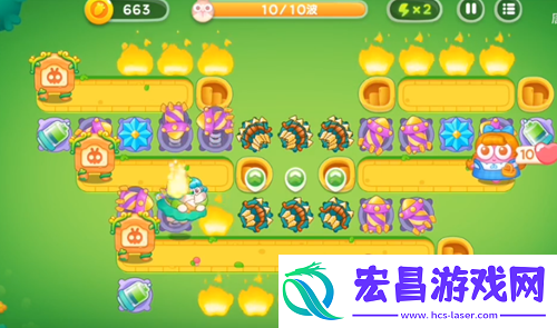 保卫萝卜4绿野奇缘第29关怎么过