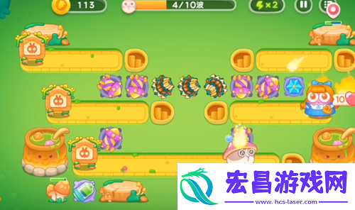 保卫萝卜4绿野奇缘第29关怎么过