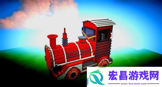 我的世界老式火车头教程