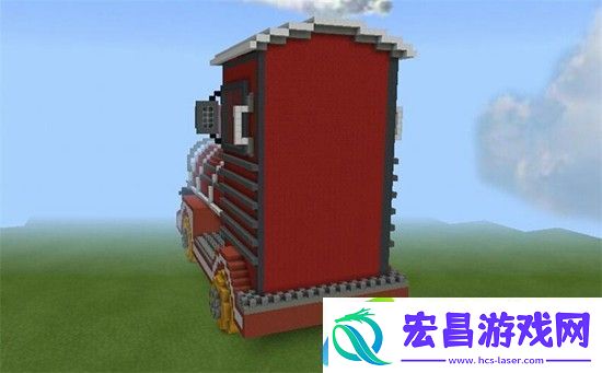 我的世界老式火车头教程