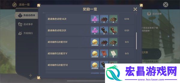 原神有香自西来有多少原石