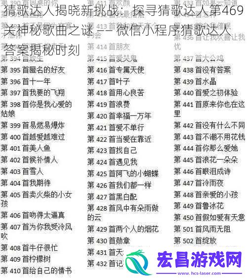 猜歌达人揭晓新挑战