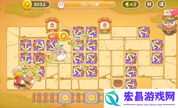 保卫萝卜4波仔很忙第40关攻略