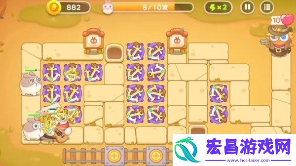 保卫萝卜4波仔很忙第40关攻略