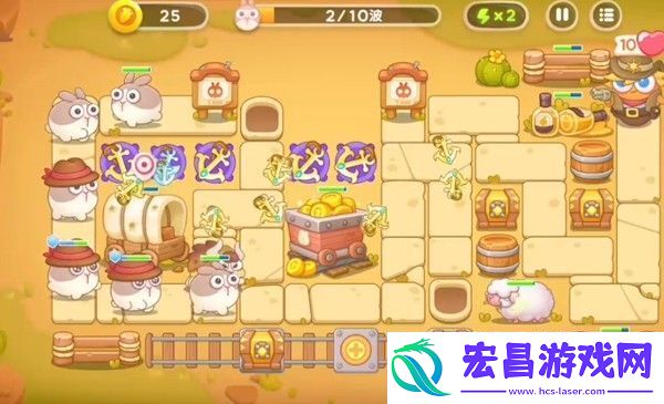 保卫萝卜4波仔很忙第40关攻略