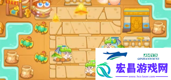 保卫萝卜4法老归来第21关怎么过