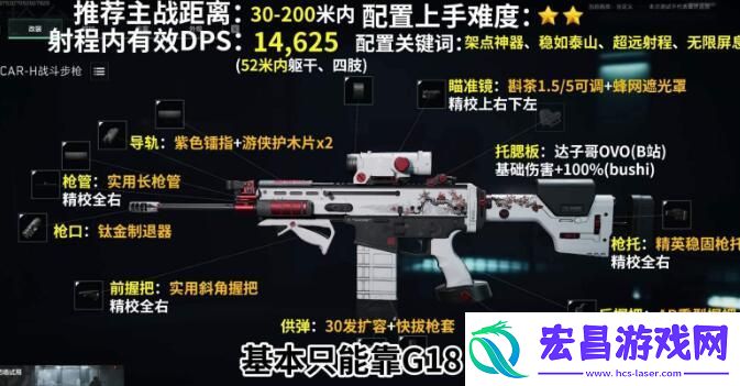 三角洲行动scarh改装方法分享