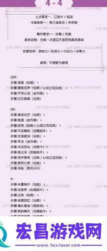 恋与制作人4