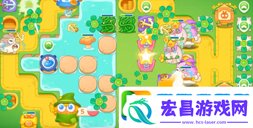 保卫萝卜4绿野奇缘第8关攻略