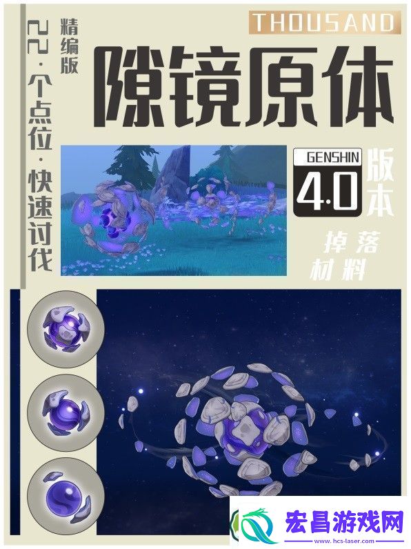 原神隙境原体具体位置
