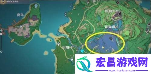 原神绀田村东北方的荒废神社在哪荒废神社位置介绍