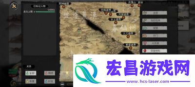 鬼谷八荒大地图探索