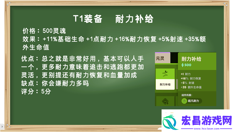 装备打分第一期