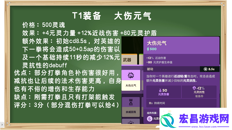 装备打分第一期
