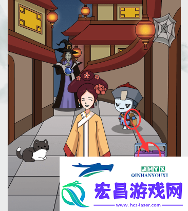 疯狂梗传深夜皇宫怎么过