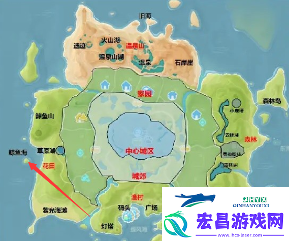心动小镇红脸鸬鹚位置在哪里红脸鸬鹚位置一览