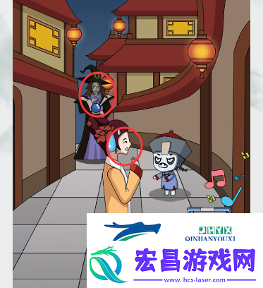 疯狂梗传深夜皇宫怎么过
