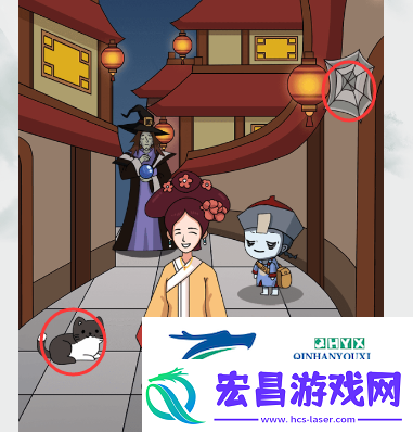 疯狂梗传深夜皇宫怎么过