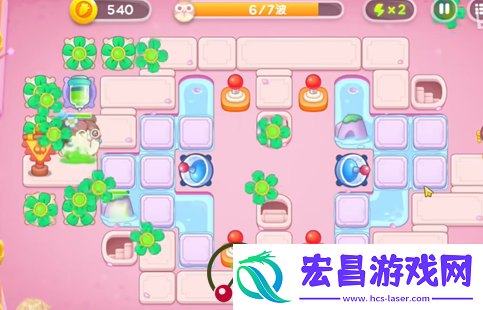 保卫萝卜4秋妃传第10关怎么过