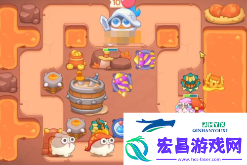 保卫萝卜4饿龙传说第55关怎么过