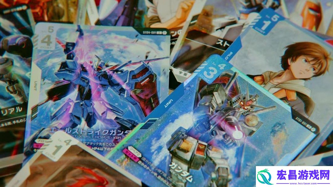 TCG集换式卡牌高达卡牌对战曝新预告