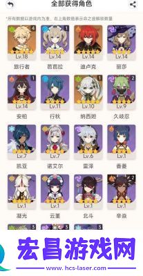 原神大世界等级对照表及攻略总结！
