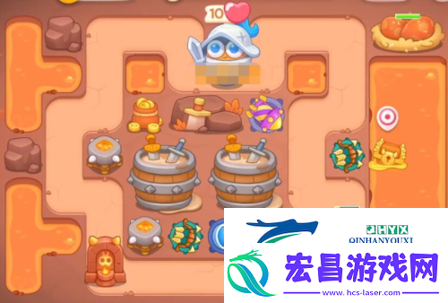 保卫萝卜4饿龙传说第55关怎么过